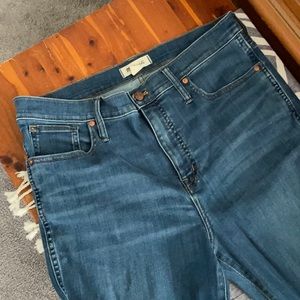 Madewell Stovepipe jeans